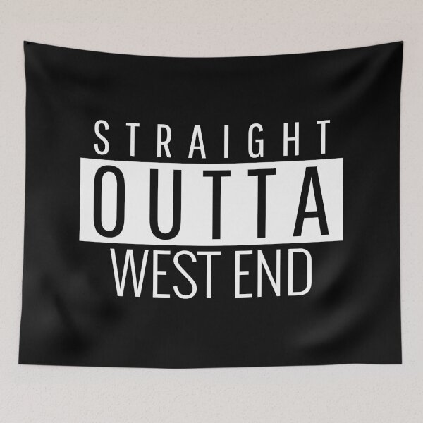 Item preview, Straight Outta West End  designed and sold by Teelogic.