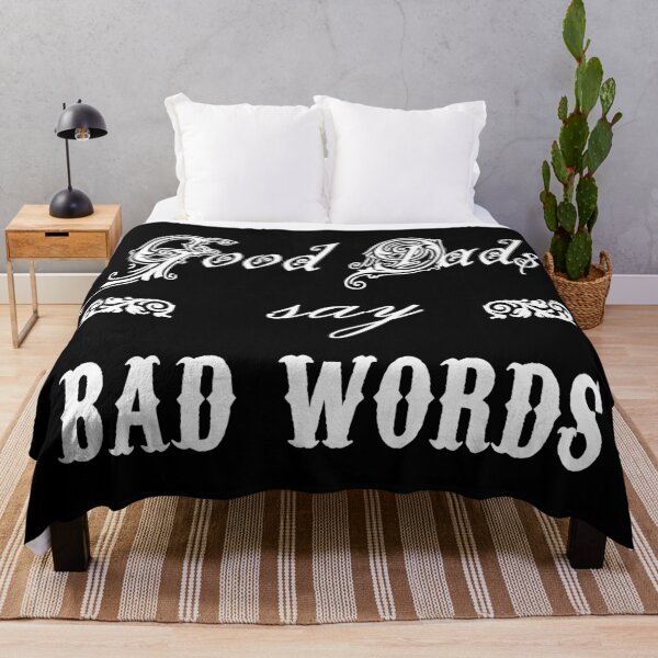 Item preview, Good Dads Say Bad Words (White Vintage) designed and sold by superdumb70.