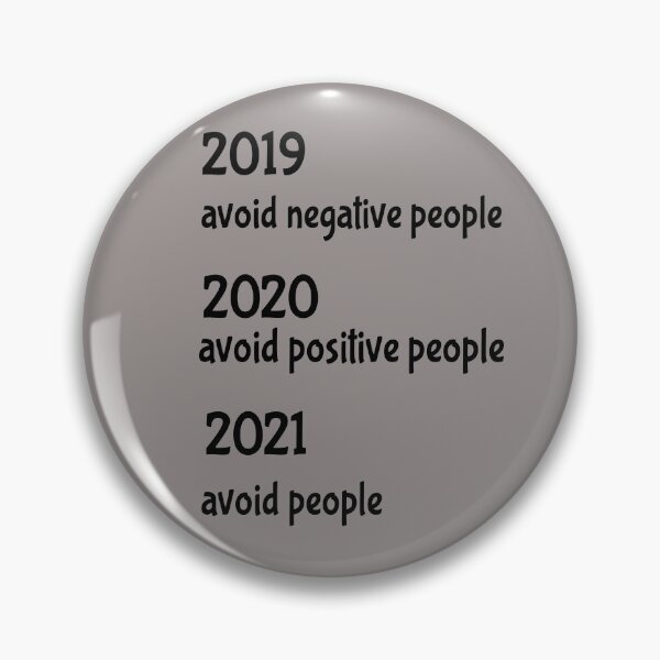 Item preview, avoid negative people typo designed and sold by Urbo Panda.