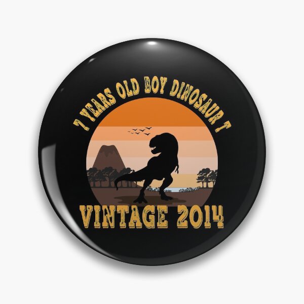Artikelvorschau, 7 Jahre alter Junge Dinosaurier T Rex, 7. Geburtstagsgeschenk, Dinosaurier T Rex Tee, Dinosaurier 7. Geburtstag, Junge Geburtstag entworfen und verkauft von plussorn.