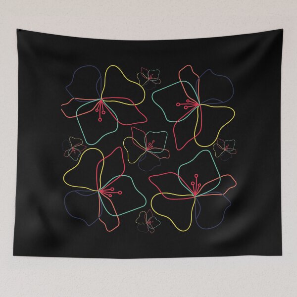 Item preview, Colour Fusion Flower Pattern "Rainbow Flower Design" designed and sold by ProfusionPro.