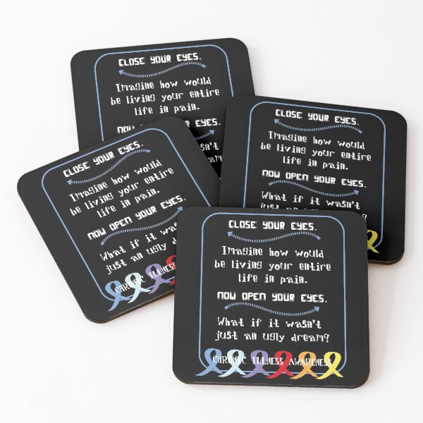 Item preview, Close your eyes - Imagine your life with Chronic Pain  designed and sold by The Chronic's  Chronicles.
