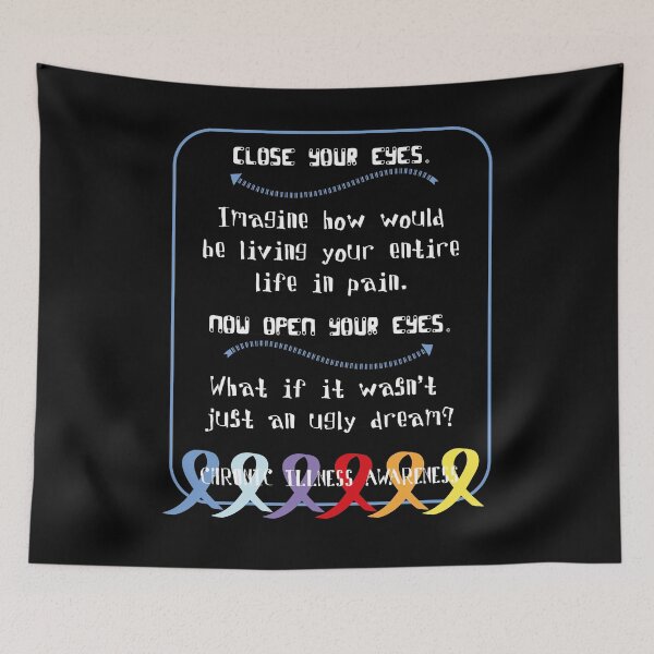 Item preview, Close your eyes - Imagine your life with Chronic Pain  designed and sold by The Chronic's  Chronicles.