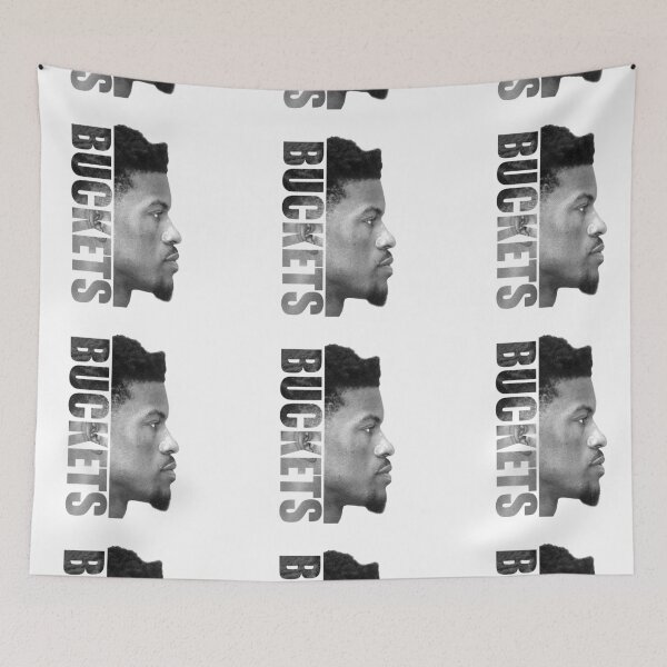 Item preview, Jimmy "Buckets" Butler - Black / White designed and sold by AYA-Design.