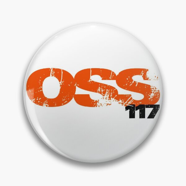 Item preview, OSS 117 logo scratch designed and sold by Lou-Art.