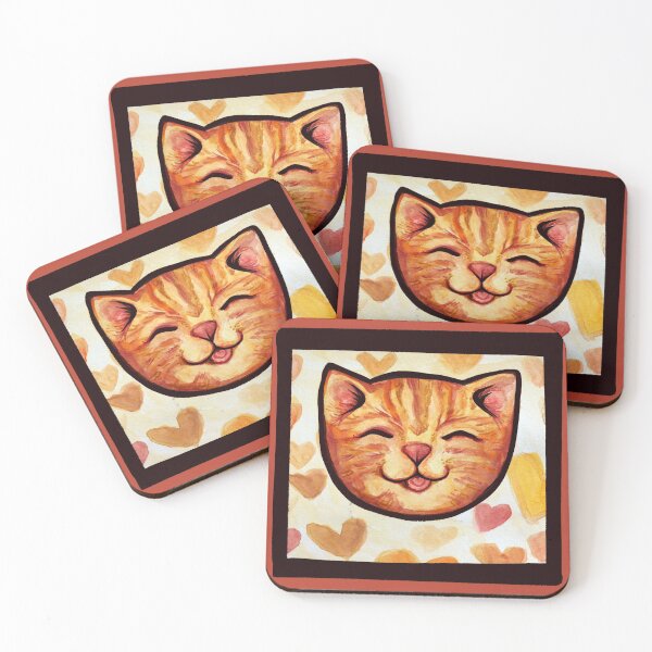 Artikelvorschau, Orange Tabby Cat Love entworfen und verkauft von FrictionMaxxing.