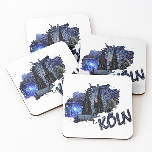 Item preview, Cologne Cologne Cathedral Germany Fireworks Night designed and sold by BullDesignsShop.