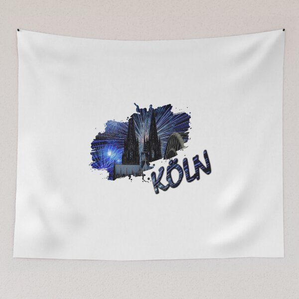Item preview, Cologne Cologne Cathedral Germany Fireworks Night designed and sold by BullDesignsShop.