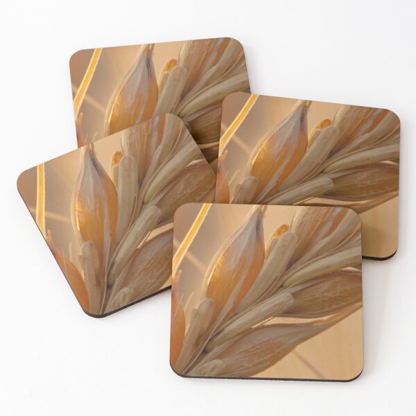 Item preview, Wheat ear close-up with the sun shining through designed and sold by BZsArt.