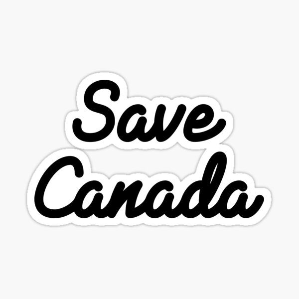 Save Canada Sticker
