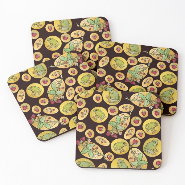 Item preview, Strawberry Frogs Forever designed and sold by FrictionMaxxing.
