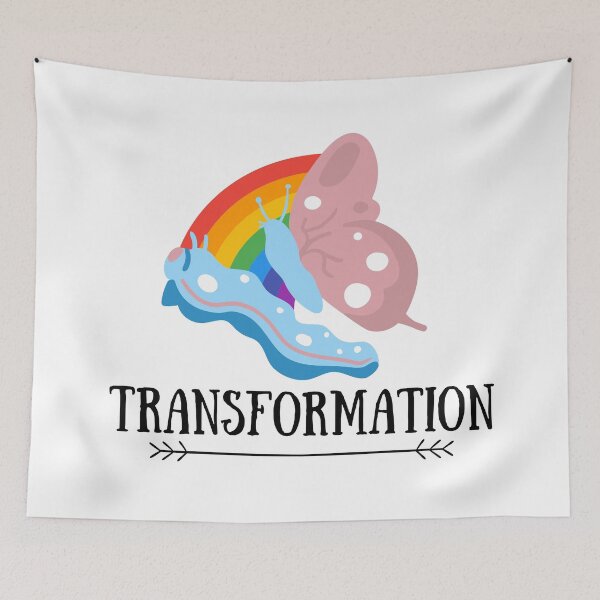 Item preview, Transgender Transformation - Lgbtq Rainbow designed and sold by Koiboi11.