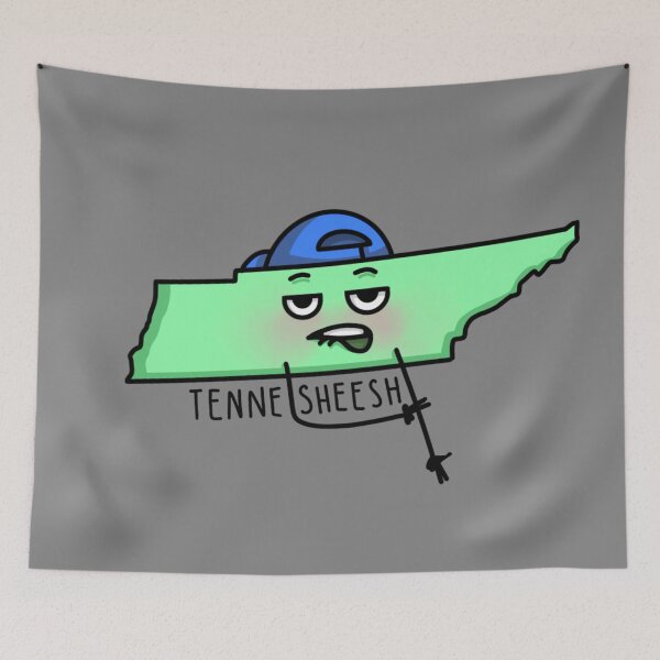 Item preview, Tennesheesh Tennessee designed and sold by The Curly Redhead.