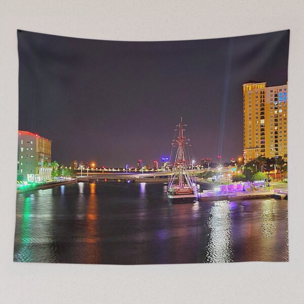 Item preview, City Of Tampa And The Jose Gasparilla Pirate Ship designed and sold by JackieSparrow23.