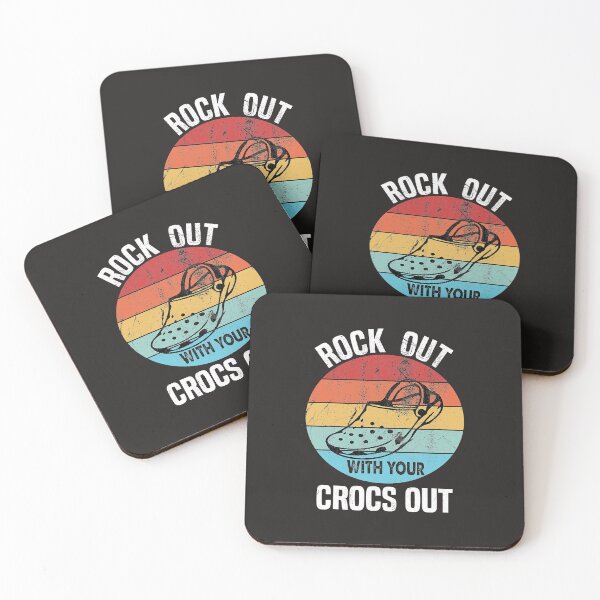 Item preview, Rocks Out With Your Crocs Out Funny Retro Vintage  designed and sold by sharelljamika.