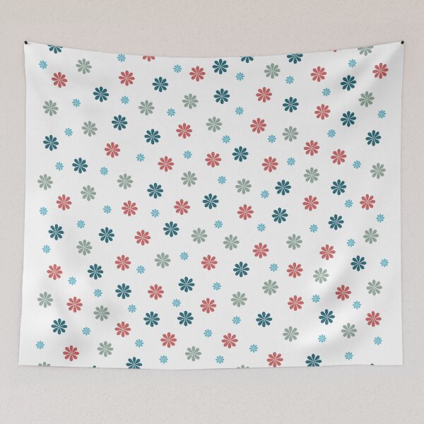 Item preview, seamless pattern of meadow flowers designed and sold by SpringForever.