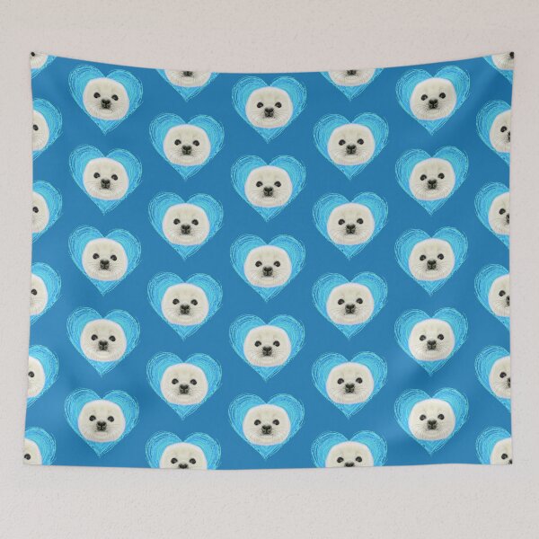 Item preview, Baby seal gift howler seal cute seals designed and sold by Wohnmobil-Liebe.