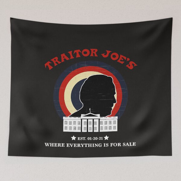 Aperçu de l'œuvre Traitor Joe_s EST 01-20-21 Tout est à vendre Anti Biden créée et vendue par sharelljamika.