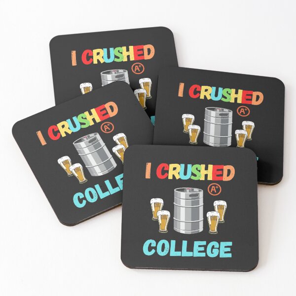 Item preview, I Just Crushed College designed and sold by SportyDogShop.