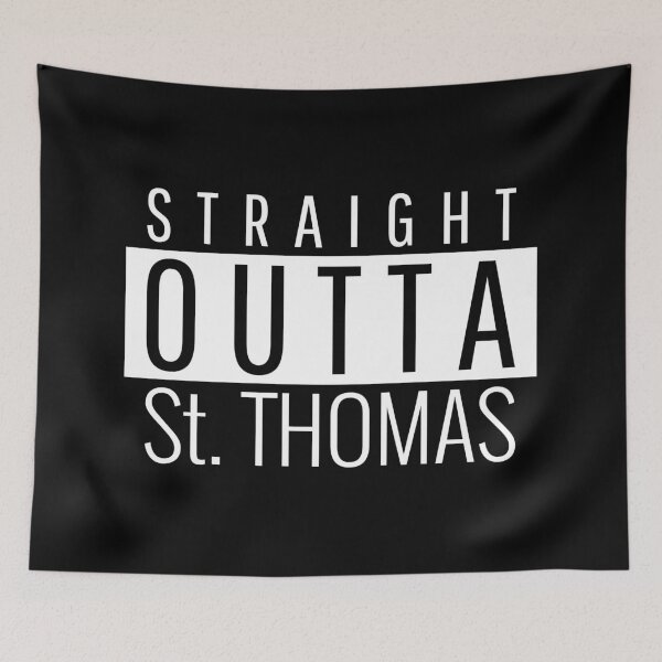 Item preview, Straight Outta St. Thomas  designed and sold by Teelogic.