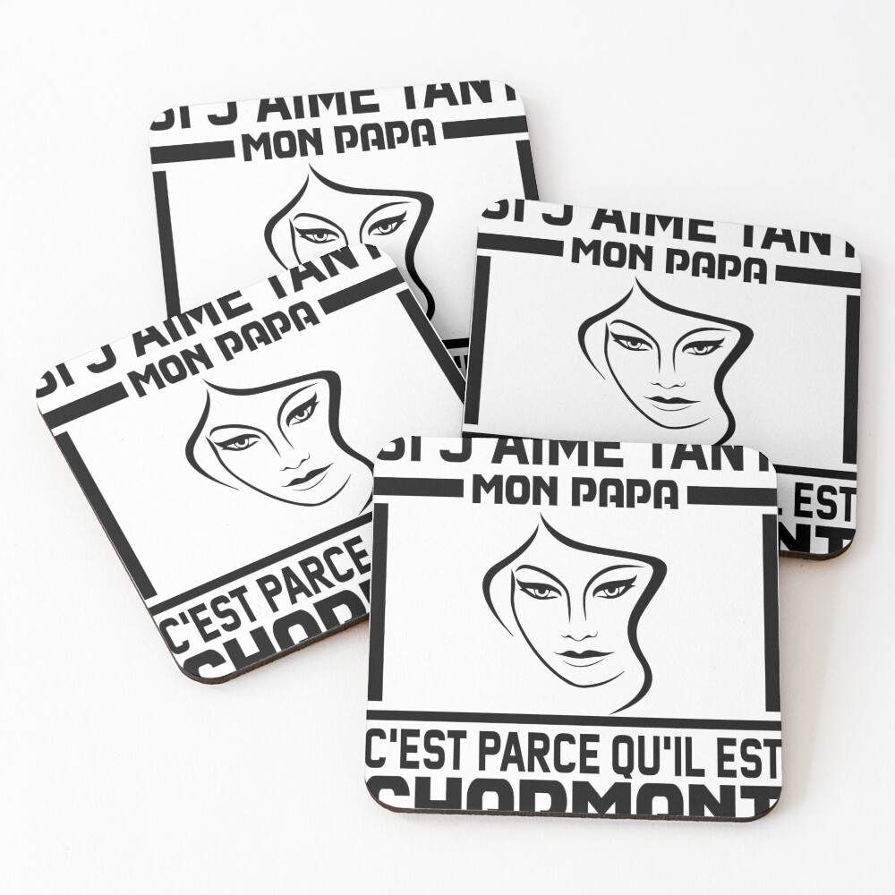 Item preview, Coasters (Set of 4) designed and sold by ShortInvasion.
