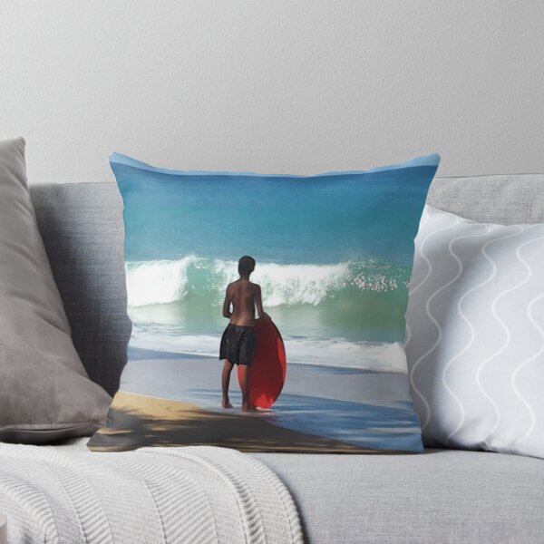 Item preview, Surfer and waves at Tropical Beach | Adventure & Travel Photography designed and sold by SimZoom.