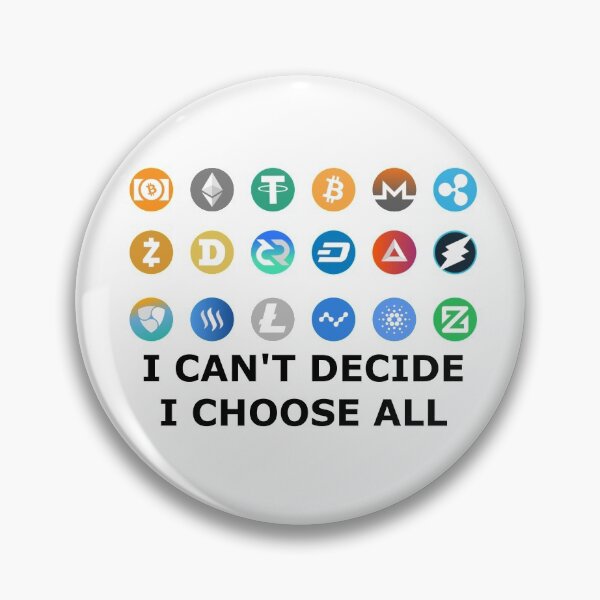 Item preview, Crypto - I Can't Decide I Choose All !! designed and sold by rgsblo.