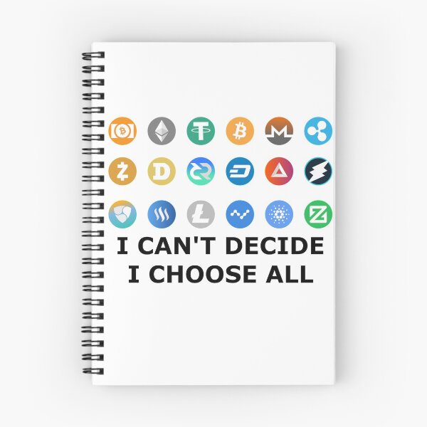 Item preview, Crypto - I Can't Decide I Choose All !! designed and sold by rgsblo.