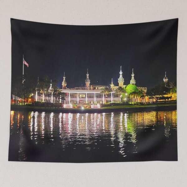 Item preview, City Of Tampa Riverwalk And The University of Tampa designed and sold by JackieSparrow23.