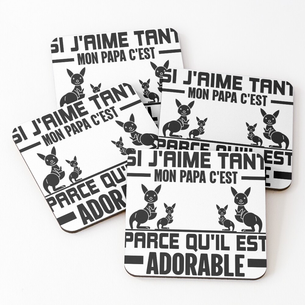 Item preview, Coasters (Set of 4) designed and sold by ShortInvasion.