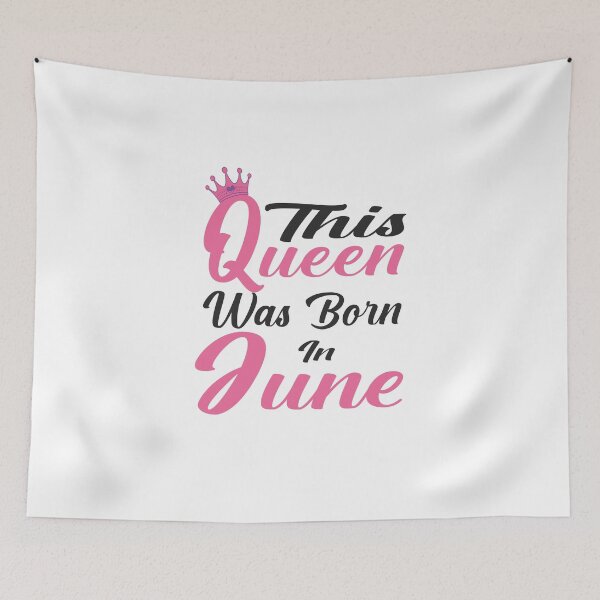 Item preview, A Queen Was Born in June  designed and sold by Docartdesign.