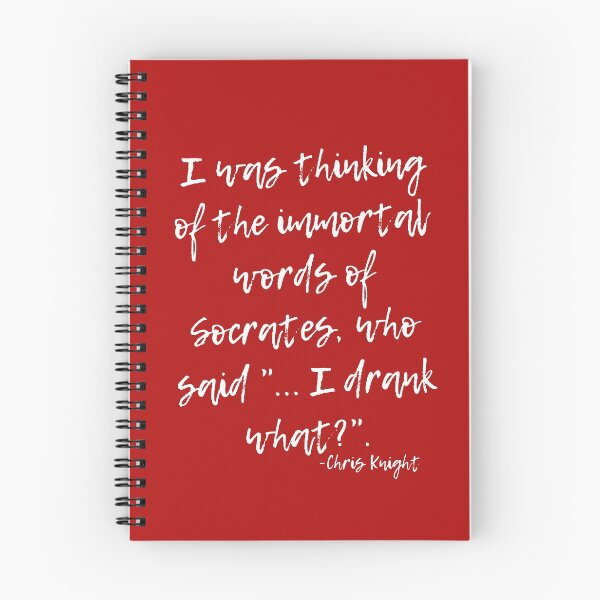 Item preview, Funny Socrates Quote From Chris Knight-Real Genius 1985 designed and sold by goodguy53.
