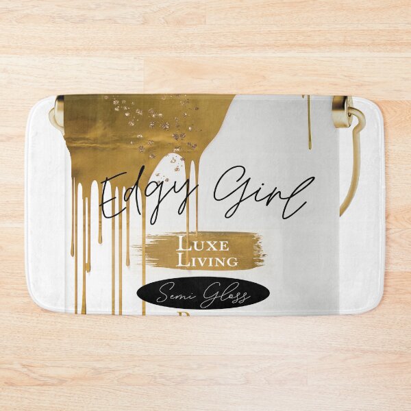 Item preview, Edgy Girl Gold Paint designed and sold by Sasha Art Gallery.