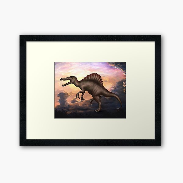 Spinosaurus Framed Art Print