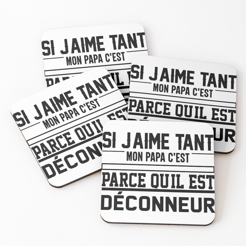 Item preview, Coasters (Set of 4) designed and sold by ShortInvasion.