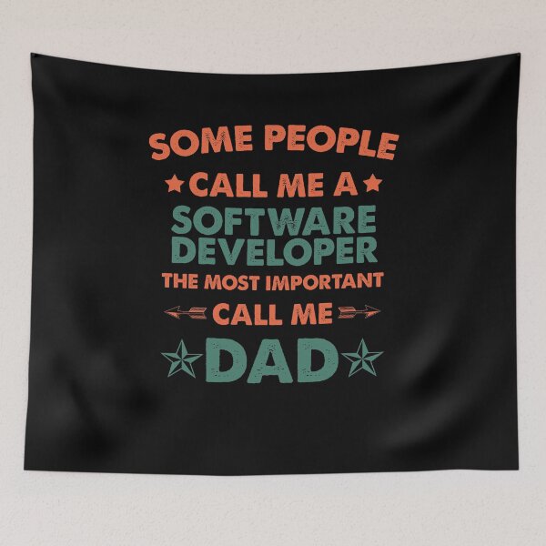 Item preview, Some People Call Me Software Developer The Most Important Call Me Dad designed and sold by Amineharoni.