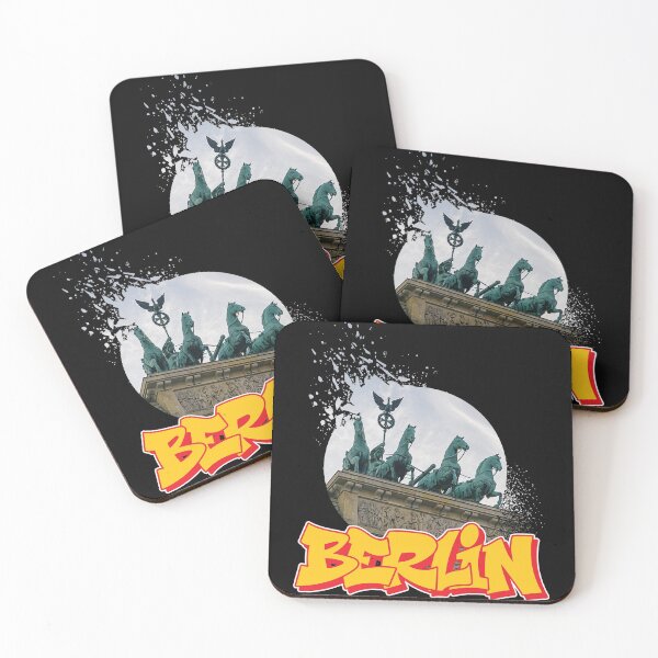 Item preview, Berlin Brandenburg Gate Germany Graffiti designed and sold by BullDesignsShop.