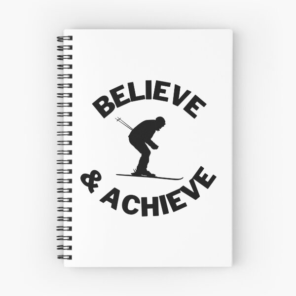 Item preview, Skiing: Believe & Achieve designed and sold by TheGreenGoat.