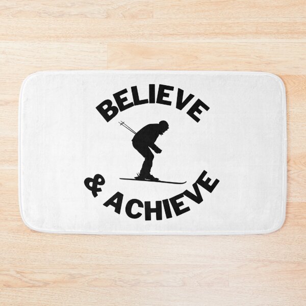 Item preview, Skiing: Believe & Achieve designed and sold by TheGreenGoat.