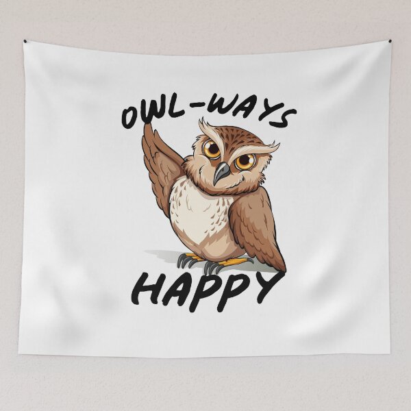 Item preview, Owl-ways happy design designed and sold by seelya83.