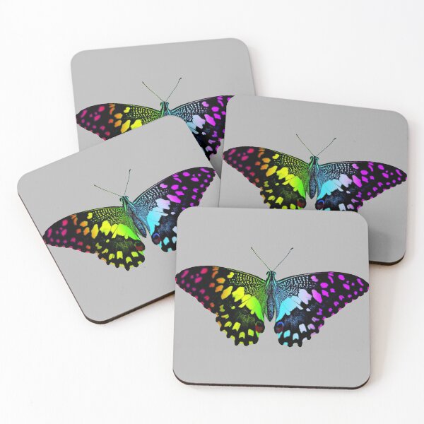 Item preview, Rainbow butterfly designed and sold by Stuckinadream.