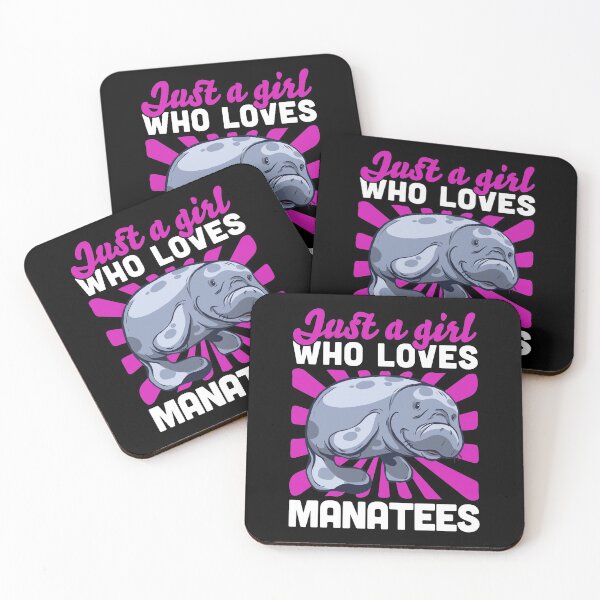 Item preview, Girl the manatee loves marine mammals saying designed and sold by madgrfx.