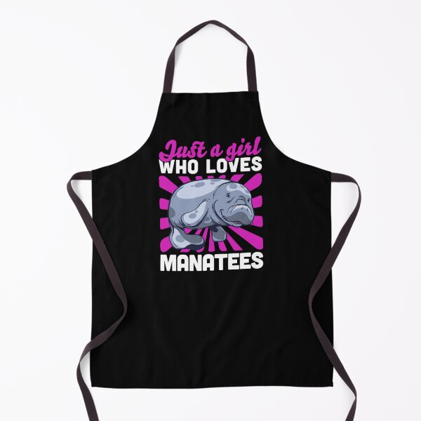Item preview, Girl the manatee loves marine mammals saying designed and sold by madgrfx.