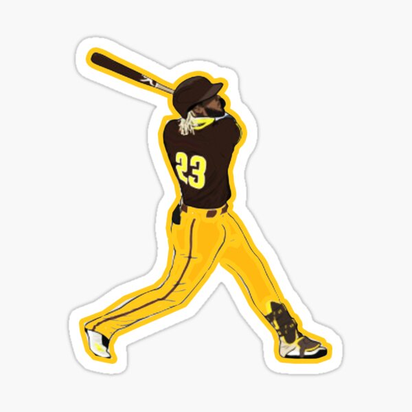 SAN DIEGO PADRES SLAM DIEGO BUMPER VINYL STICKER machado tatis grisham  jersey