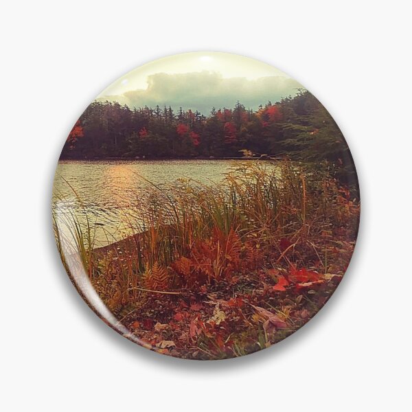 Item preview, Fall Leaves on the Lake designed and sold by PRNTDADZ.