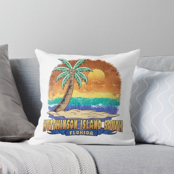 Item preview, Hutchinson Island South Florida | Vintage Distressed Souvenir designed and sold by passion4merch.