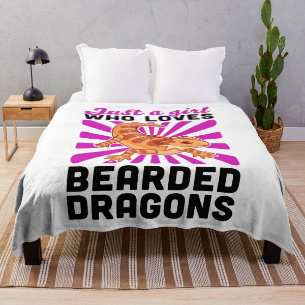 Item preview, Only a girl the bearded dragon loves lizard saying designed and sold by madgrfx.