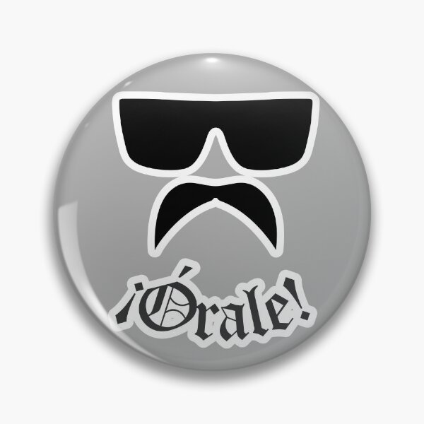 Item preview, Cholo 4 Life, Orale!- Sunglasses & Mustache -White Outline designed and sold by Apartment12.