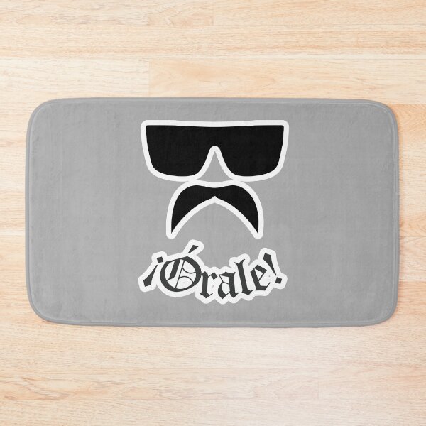 Item preview, Cholo 4 Life, Orale!- Sunglasses & Mustache -White Outline designed and sold by Apartment12.