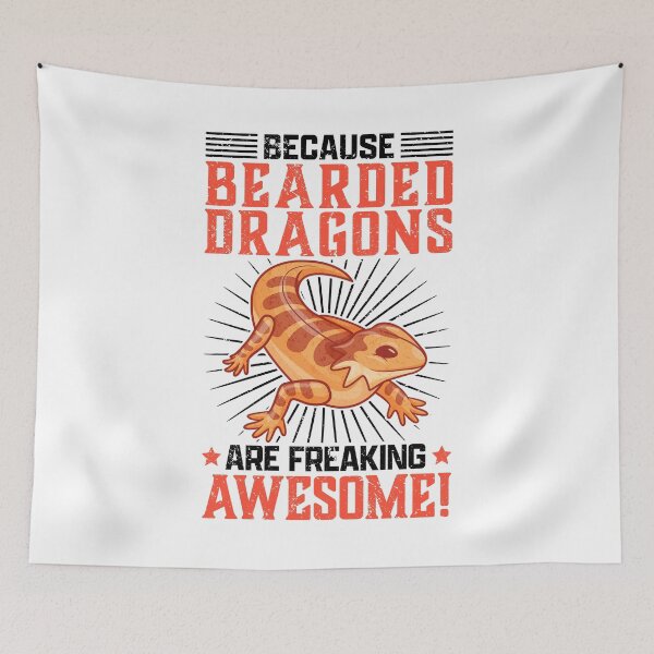 Item preview, Bearded dragons are fantastic lizard agame saying designed and sold by madgrfx.